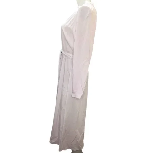 Anthropologie Cloth & Stone Midi Boho Dress V-Neck Long Sleeve Medium NWT - Picture 5 of 5